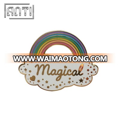 Custom hard enamel lapel pins gold plated 30mm design custom hard enamel pin