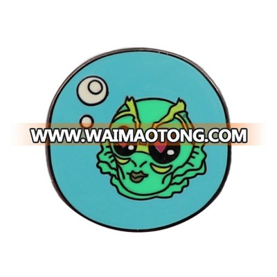 Wholesale Hot Sale Custom Round Shaped Coin Lapel Hard Enamel Pin