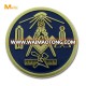 Custom copper military coin