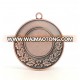 Cheap Custom Metal Copper Plated Blank Medals With Printing Logo